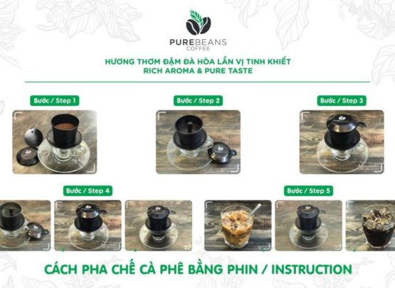 Cách pha chế cà phê bằng phin